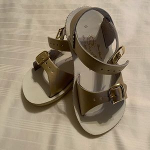 Gold Salt Water Surfer Sandals